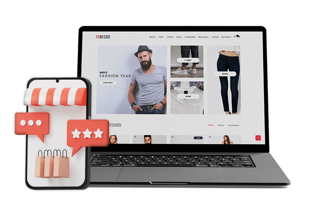 Custom E-commerce Web Design